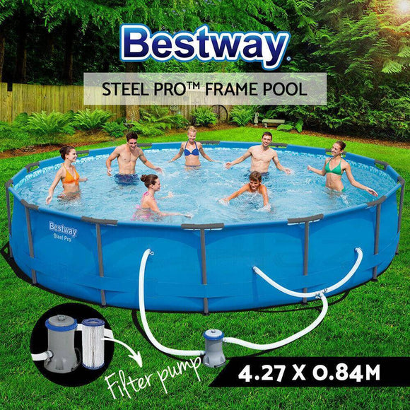 Bestway Above Ground Swimming Pool 4.27 x 0.84m /14' x 33'
