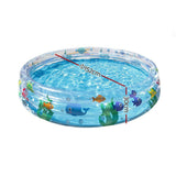 Swimming Pool Above Ground Play Kids Pools Inflatable Round Family Pool