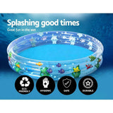 Swimming Pool Above Ground Play Kids Pools Inflatable Round Family Pool