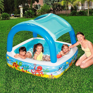 Inflatable Kids Pool Canopy Play Pool Swimming Pool Family Pools