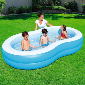 Inflatable Kids Pool Swimming Pool Family Pools 2.62m x 1.57m x 46cm