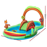 Swimming Pool Above Ground Inflatable Kids Friendly Woods Play Pools