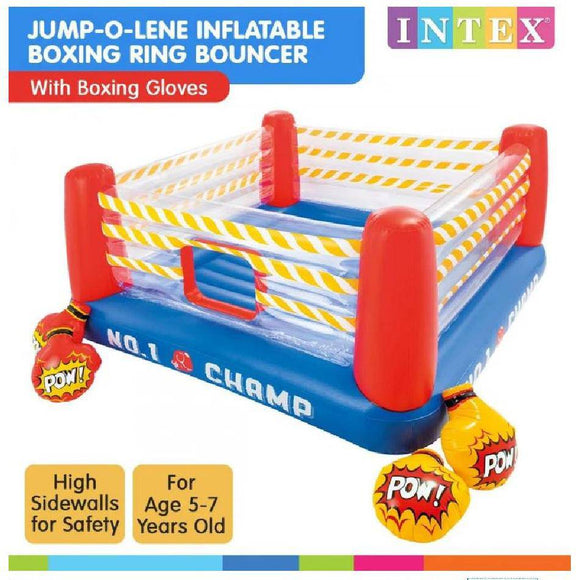 INFLATABLE BOXING RING BOUNCER-INTEX JUMP-O-LENE