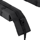 Universal Soft Car Roof Rack 116cm Kayak Luggage Carrier Adjustable Strap Black