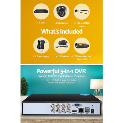 UL Tech 1080P 8 Channel HDMI CCTV Security Camera