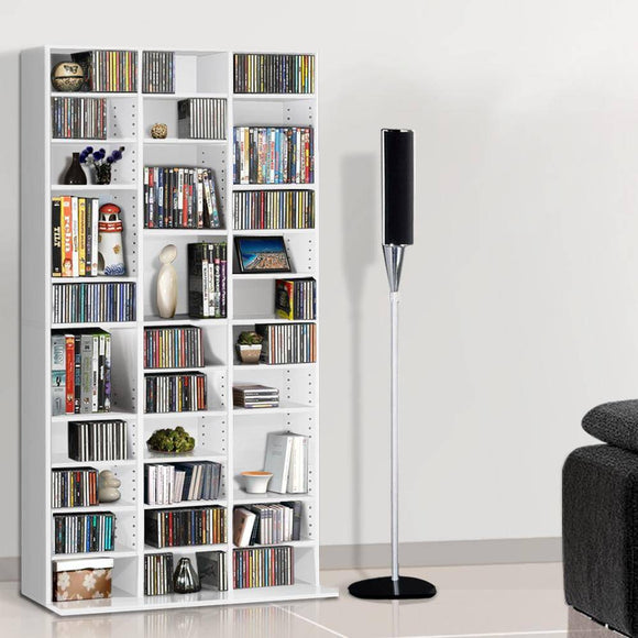 Book Shelf Adjustable - White