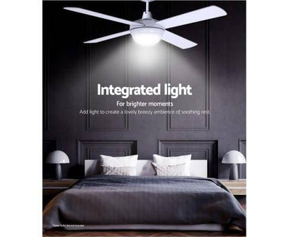 Devanti 52" Ceiling Fan - White (CF-RC-52-WH)