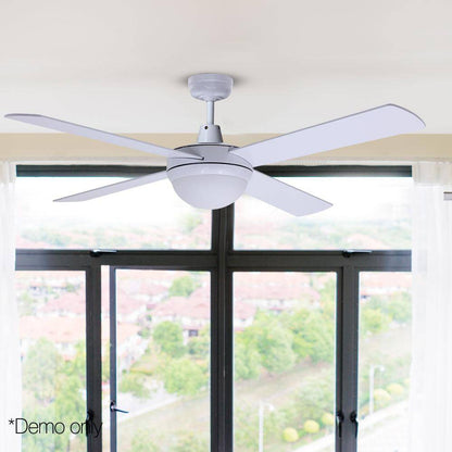 Devanti 52" Ceiling Fan - White (CF-RC-52-WH)