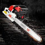 Giantz 92CC Commercial Petrol Chainsaw - Red & White