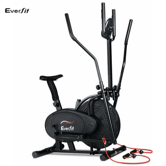 Everfit Exercise Bike 5 in 1 Elliptical Cross Trainer Home Gym Indoor Cardio