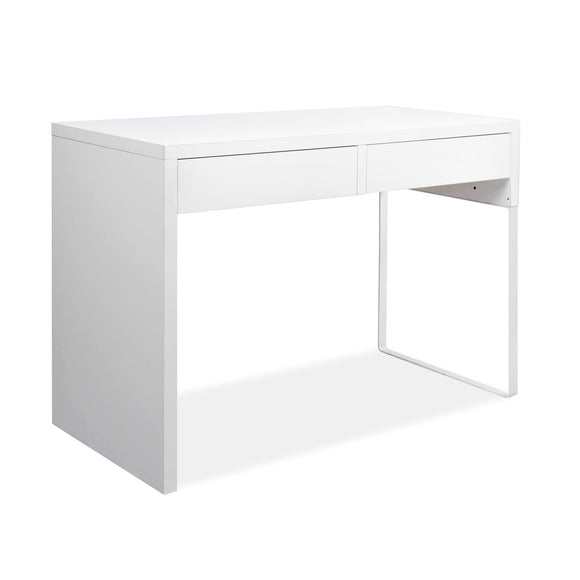 Artiss Metal Desk with 2 Drawers - White