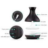 Essential Oil Diffuser Ultrasonic Air Humidifier Mist-400ml--7 Colors, Remote