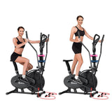 Everfit Exercise Bike 6 in 1 Elliptical Cross Trainer Home Gym Indoor Cardio