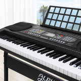 61 Keys Electronic Piano Keyboard Electric Instrument Touch Sensitive Midi