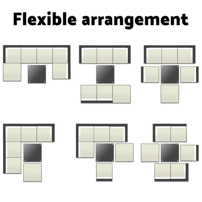 Gardeon 7PC Sofa Set Outdoor Furniture Lounge Setting Wicker Patio Pool