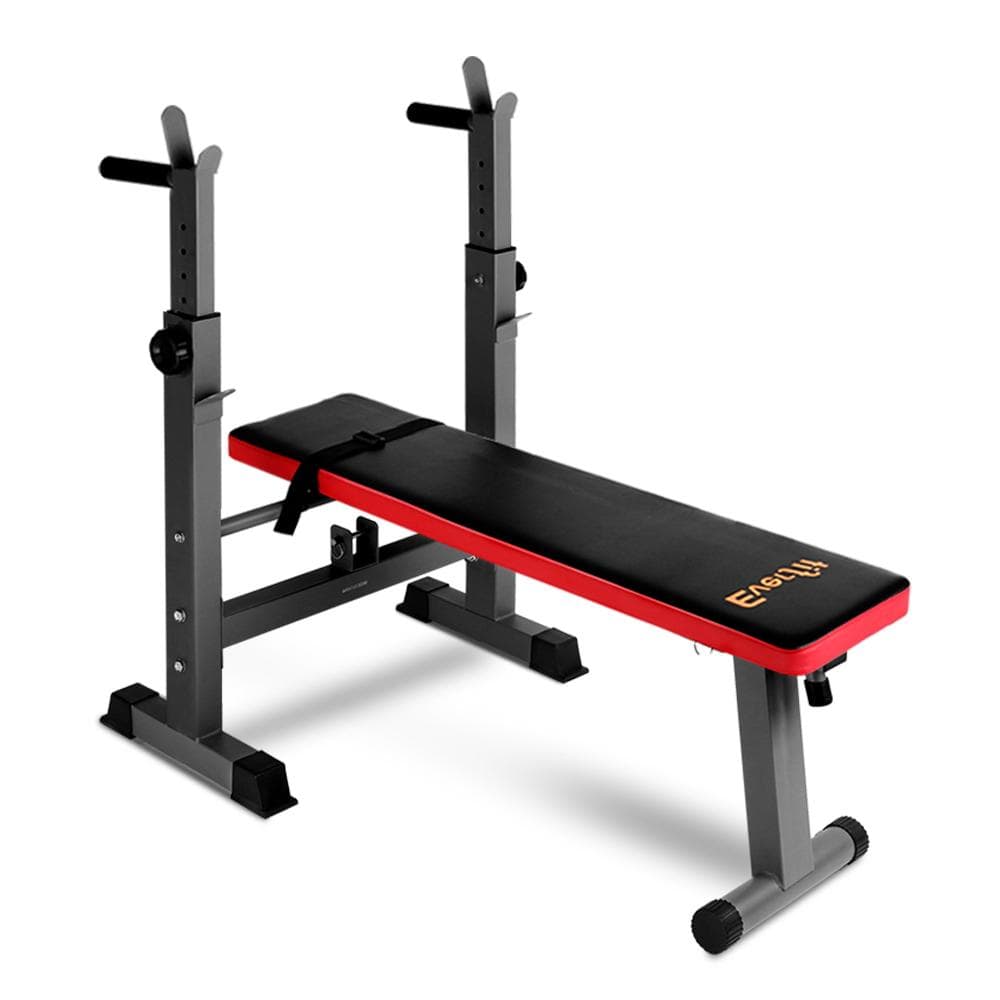 Everfit Weight Bench Pree Squat Rack Home Gym Equipment 200kg