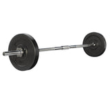 Everfit 18kg Barbell Set Weight Plates Bar Lifting Bench 168cm