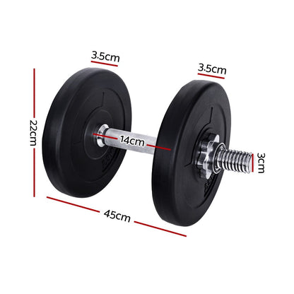 Everfit Dumbbell Set-15kg