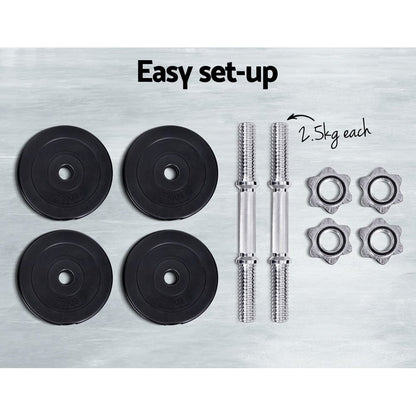 Everfit Dumbbell Set-15kg