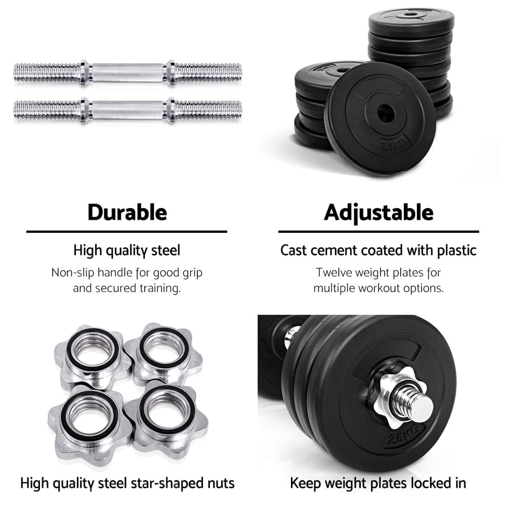 Everfit Dumbbell Set-35kg