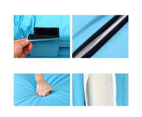 Adjustable Beach Sun Pool Lounger - Blue