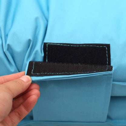 Adjustable Beach Sun Pool Lounger - Blue