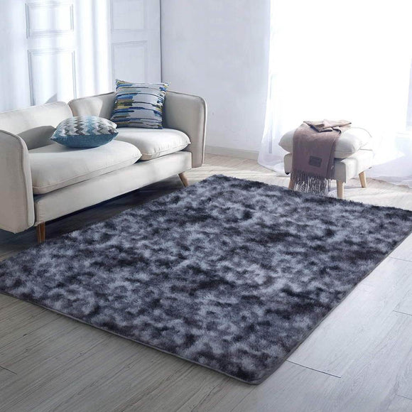 Gradient Floor Rugs 160 x 230 Shaggy Large Rug Carpet Soft Area Bedroom