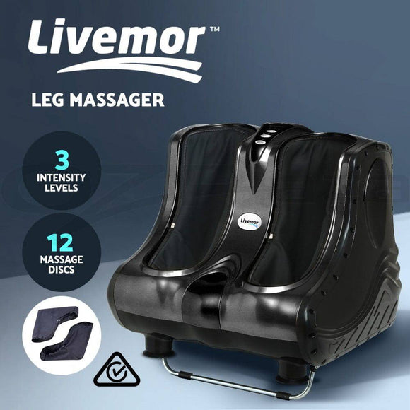 Livemor Calf & Foot Massager - Black