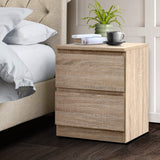 Artiss Bedside Tables Drawers Side Table Bedroom Furniture Nightstand Wood Lamp