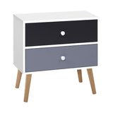 Bedside Table Drawers Side Table Nightstand