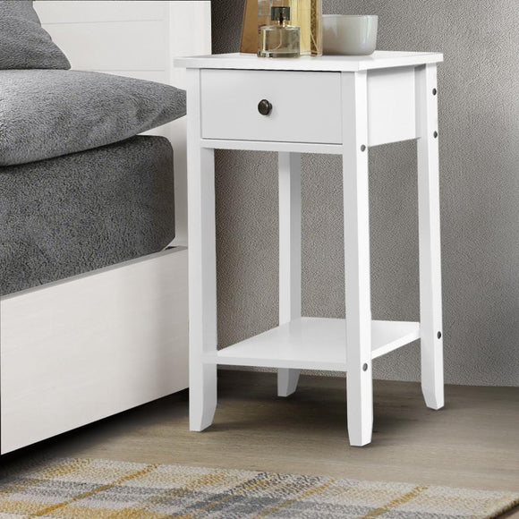 Bedside Tables Drawer Side Table Nightstand