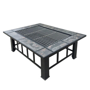 Fire Pit BBQ Grill Stove Table Ice Pits Patio Fireplace Heater 3 IN 1

Transform your outdoor space into a cozy oasis with our Fire Pit BBQ Grill! This versatile 3-in-1 stove, table, and fireplace adds warmth and ambiance to any patio or backyard. With a generous size of 94 x 71 x 46cm, it's perfect for entertaining guests or simply enjoying a peaceful evening by the fire. Don't miss out on this must-have addition to your outdoor decor