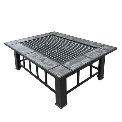 Fire Pit BBQ Grill Stove Table Ice Pits Patio Fireplace Heater 3 IN 1

Transform your outdoor space into a cozy oasis with our Fire Pit BBQ Grill! This versatile 3-in-1 stove, table, and fireplace adds warmth and ambiance to any patio or backyard. With a generous size of 94 x 71 x 46cm, it's perfect for entertaining guests or simply enjoying a peaceful evening by the fire. Don't miss out on this must-have addition to your outdoor decor