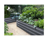 Raised Garden Bed 2PCS 120X90X30CM Galvanised Steel Raised Planter
