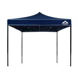 Gazebo Pop Up Marquee 3x3m Outdoor Tent Folding Wedding Gazebos Navy