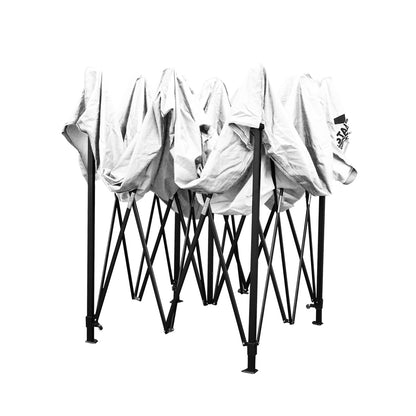 Instahut Gazebo Pop Up Marquee 3x3m Outdoor-White