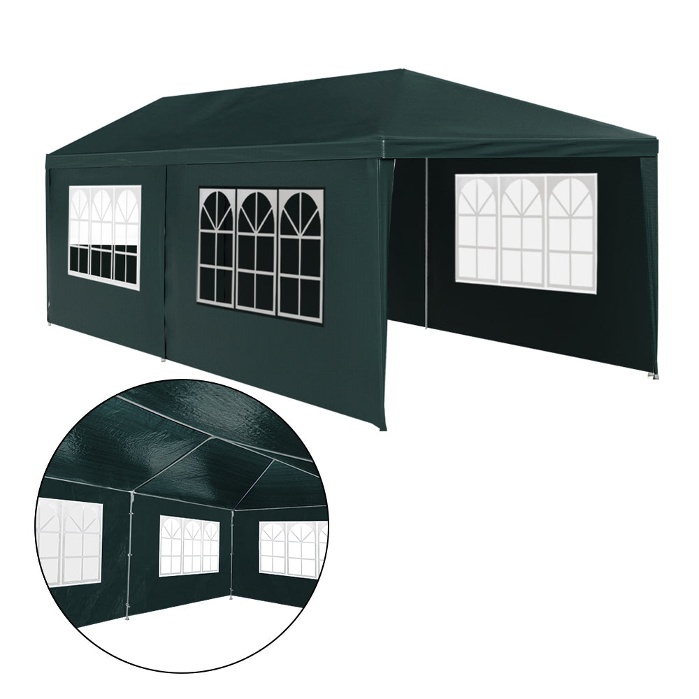 Instahut Gazebo 3x6 Outdoor Marquee Gazebos 4 Wall Panels