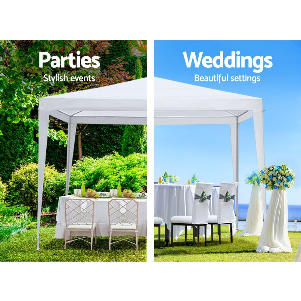 Gazebo Outdoor 3x3m-White
