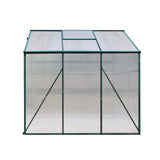 Greenfingers Greenhouse Aluminum Green House Garden Shed Polycarbonate 1.9x1.9M
