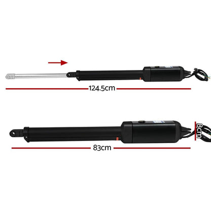 Automatic Electrical Swing Gate Opener -40W-Solar Power Electric Remote Control 600KG