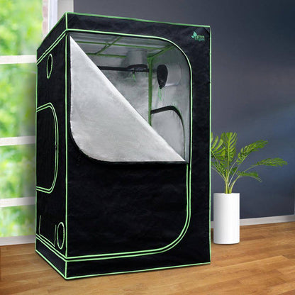 Green Fingers Grow Tent 120x120x200CM Hydroponics Kit Indoor Plant Room System