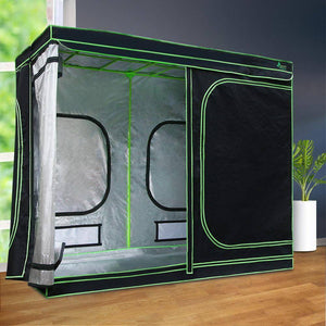 Green Fingers Grow Tent 240x120x200CM Hydroponics Kit Indoor Plant Room System