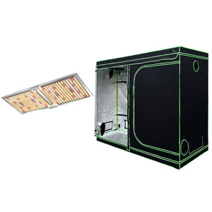 Green Fingers Grow Tent Light Kit 240x120x200CM 2200W LED Full Spectrum