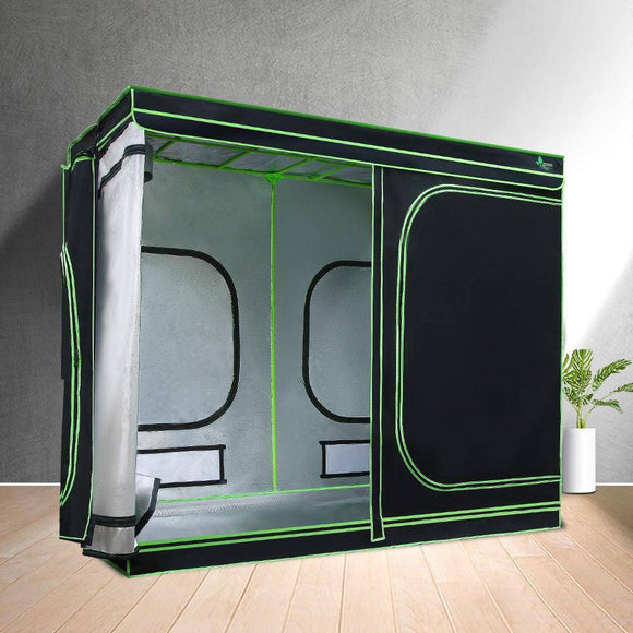 Greenfingers Grow Tent 240x120x200CM 1680D Hydroponics Kit Indoor Plant Room System