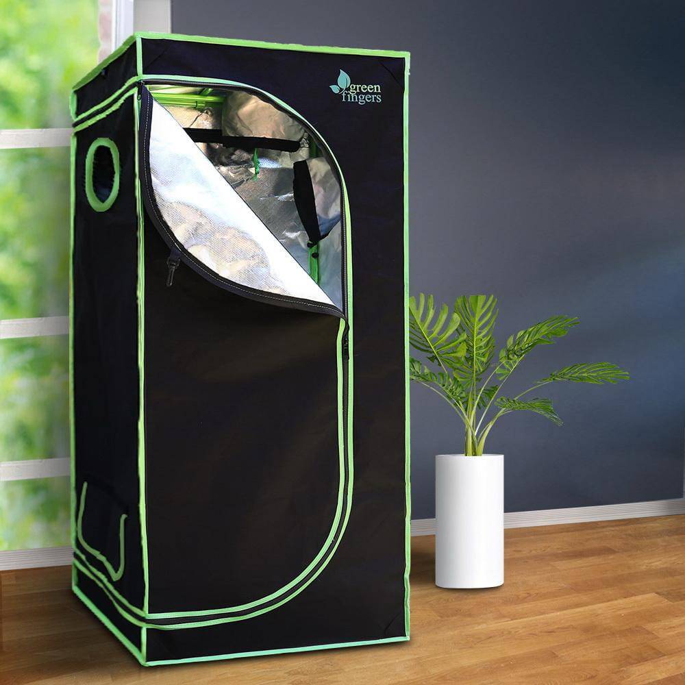 Green Fingers Grow Tent 60x60x140CM Hydroponics Kit Indoor Plant Room System
