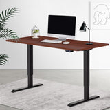 Artiss Sit Stand Computer Desk Motorised Electric Table Riser Height Adjustable Standing Desk 120cm