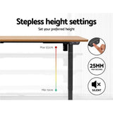 Artiss Standing Computer Desk Sit Stand Table Riser Height Adjustable Motorised Electric