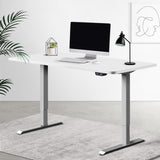Artiss Standing Computer Desk Height Adjustable Motorised Electric Sit Stand Computer Table 140cm
