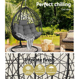 Hanging Swing Chair - Black