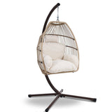 Hanging Swing Chair Gardeon Outdoor Furniture Egg Stand Wicker Rattan Hammock